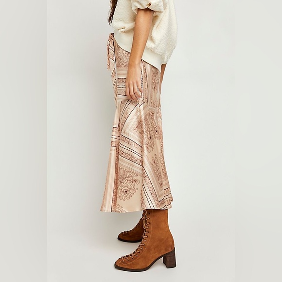 Free People Hampton Wrap Skirt - Picture 5 of 6